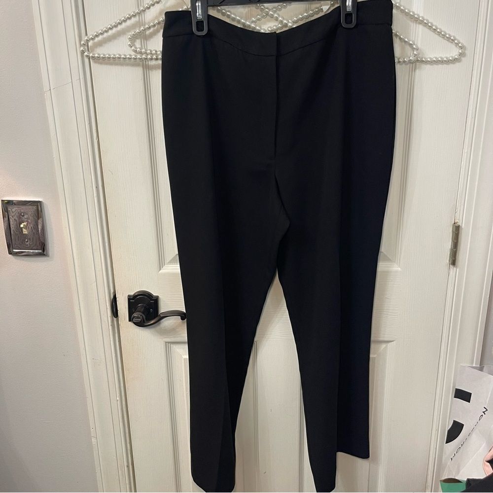 Talbots Women's Black Straight Leg Pants